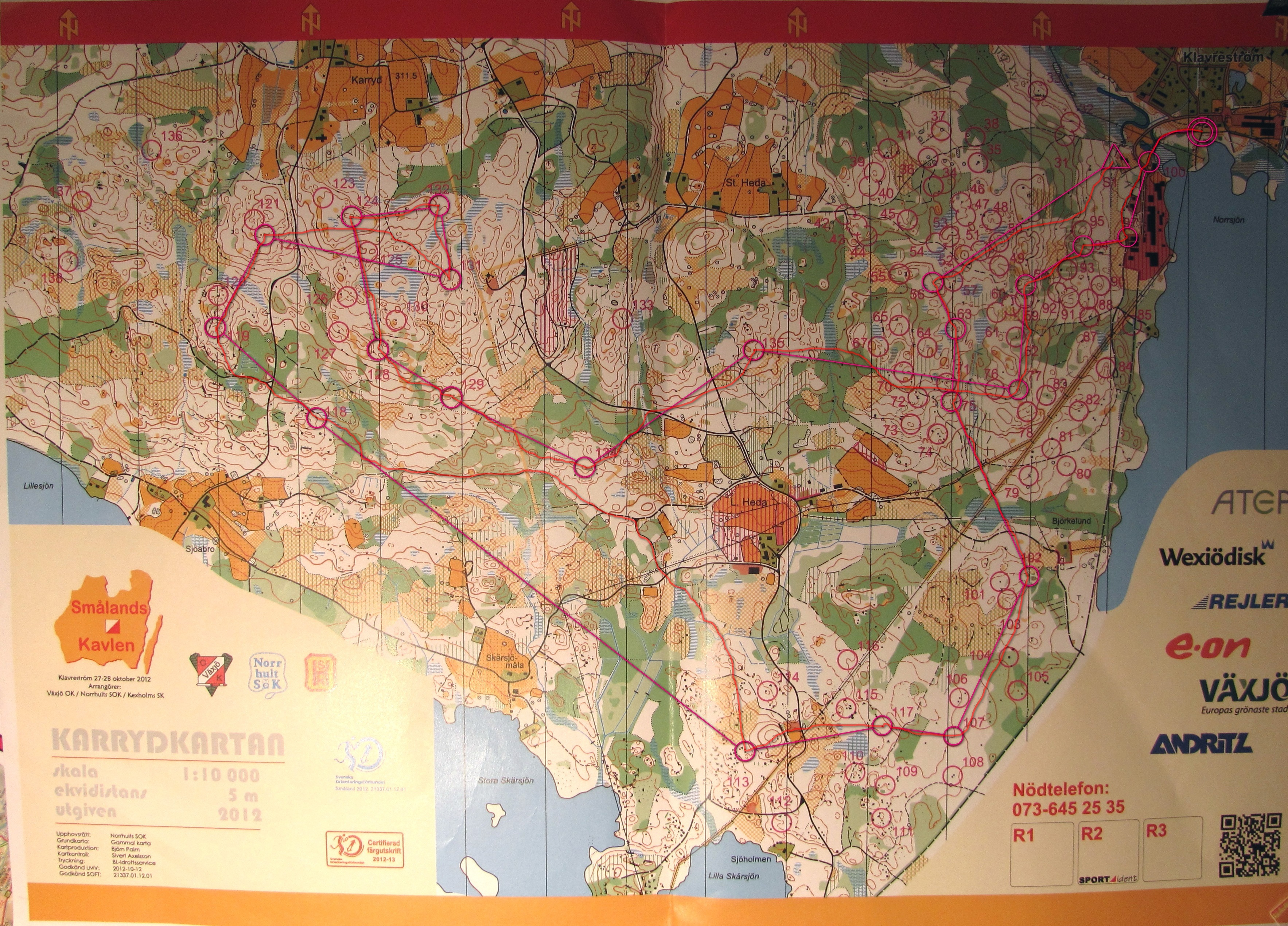 Smalandskavlen 2012 (28/10/2012)