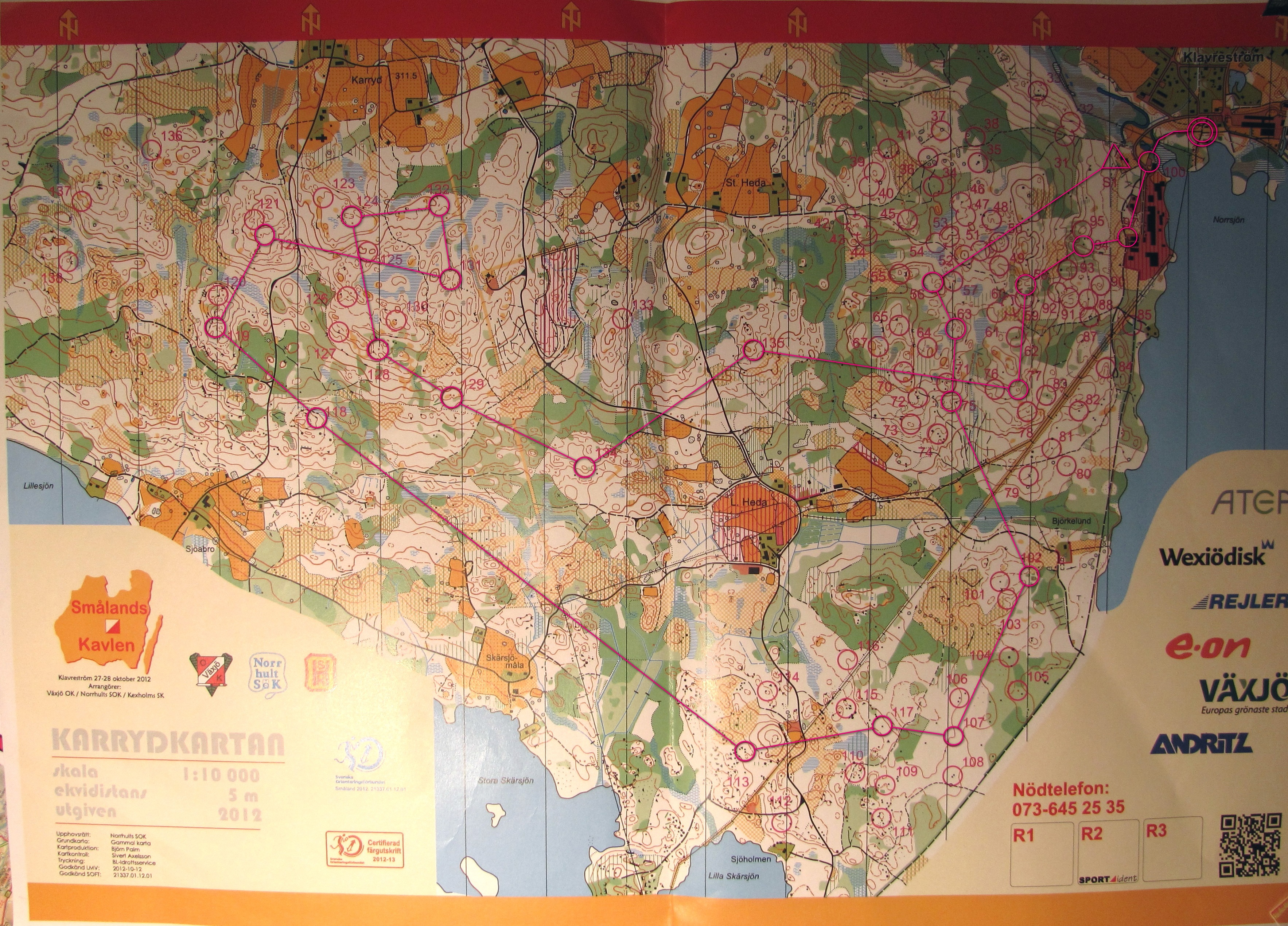 Smalandskavlen 2012 (28/10/2012)