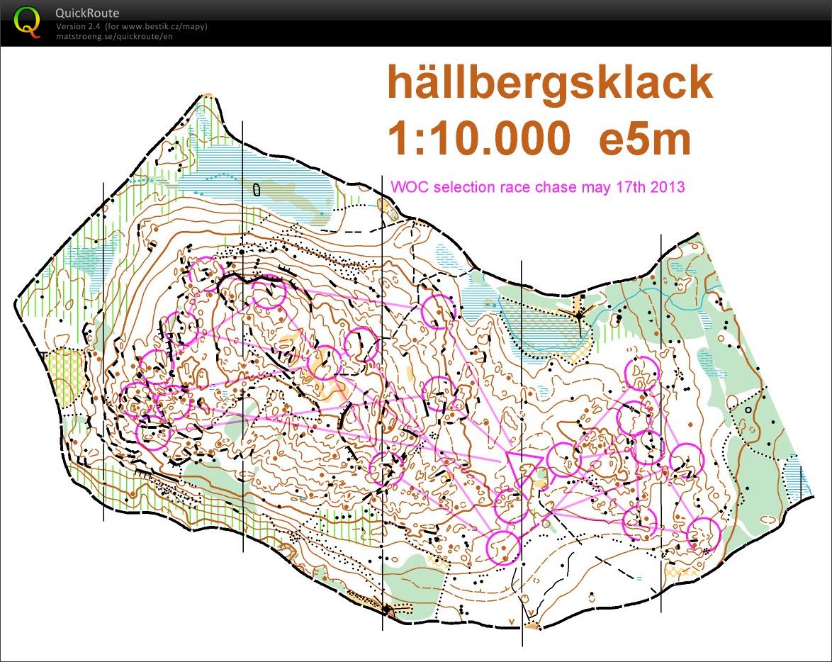 WOC Selections - Chasing Start (17-05-2013)