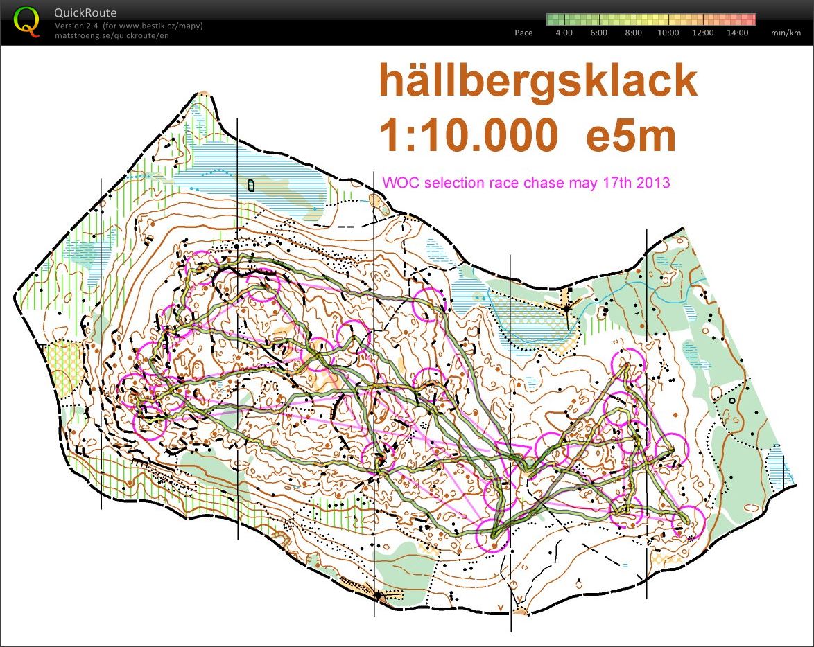WOC Selections - Chasing Start (17-05-2013)