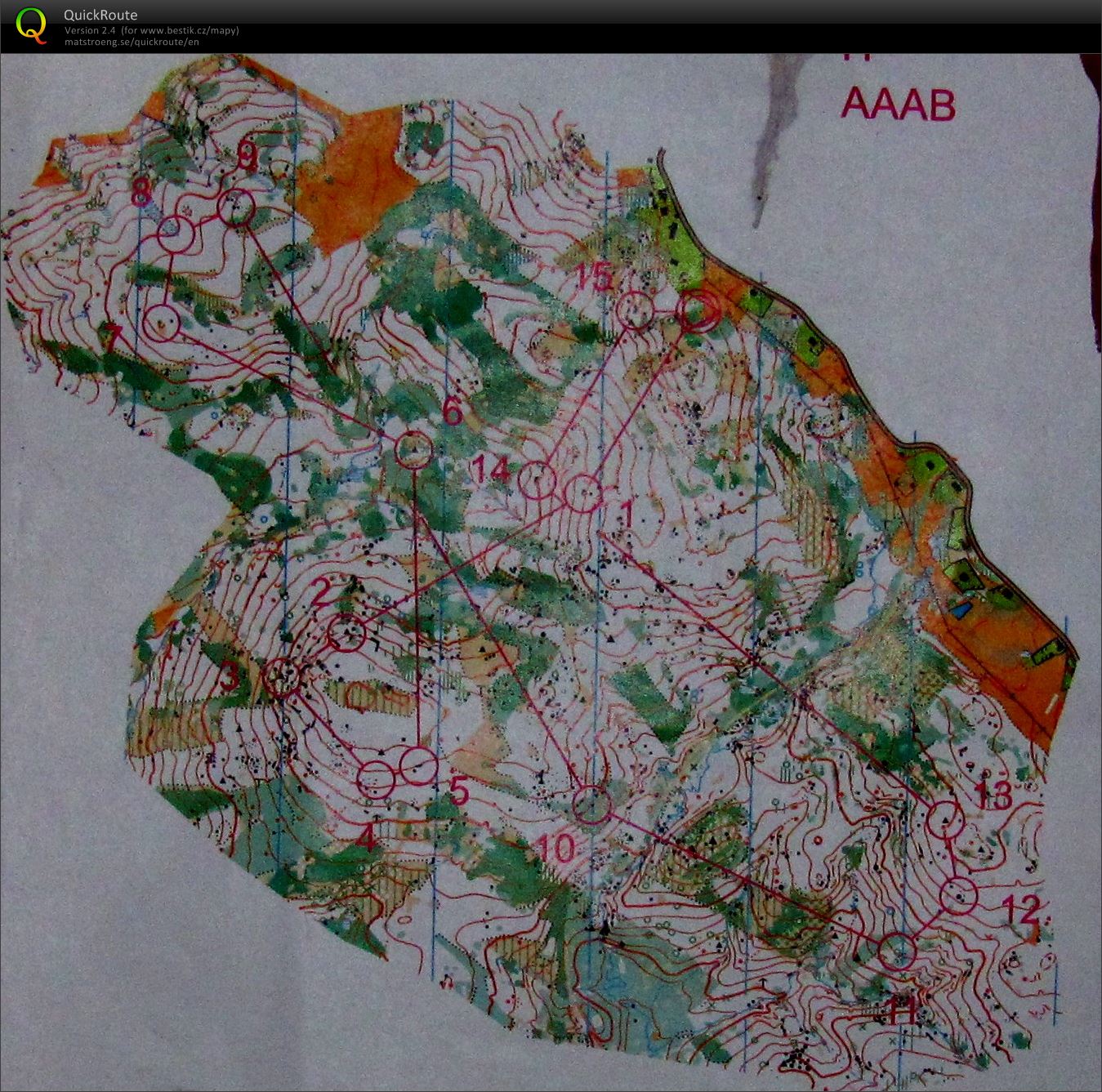 TC Jablonec - Night-O (18-04-2014)