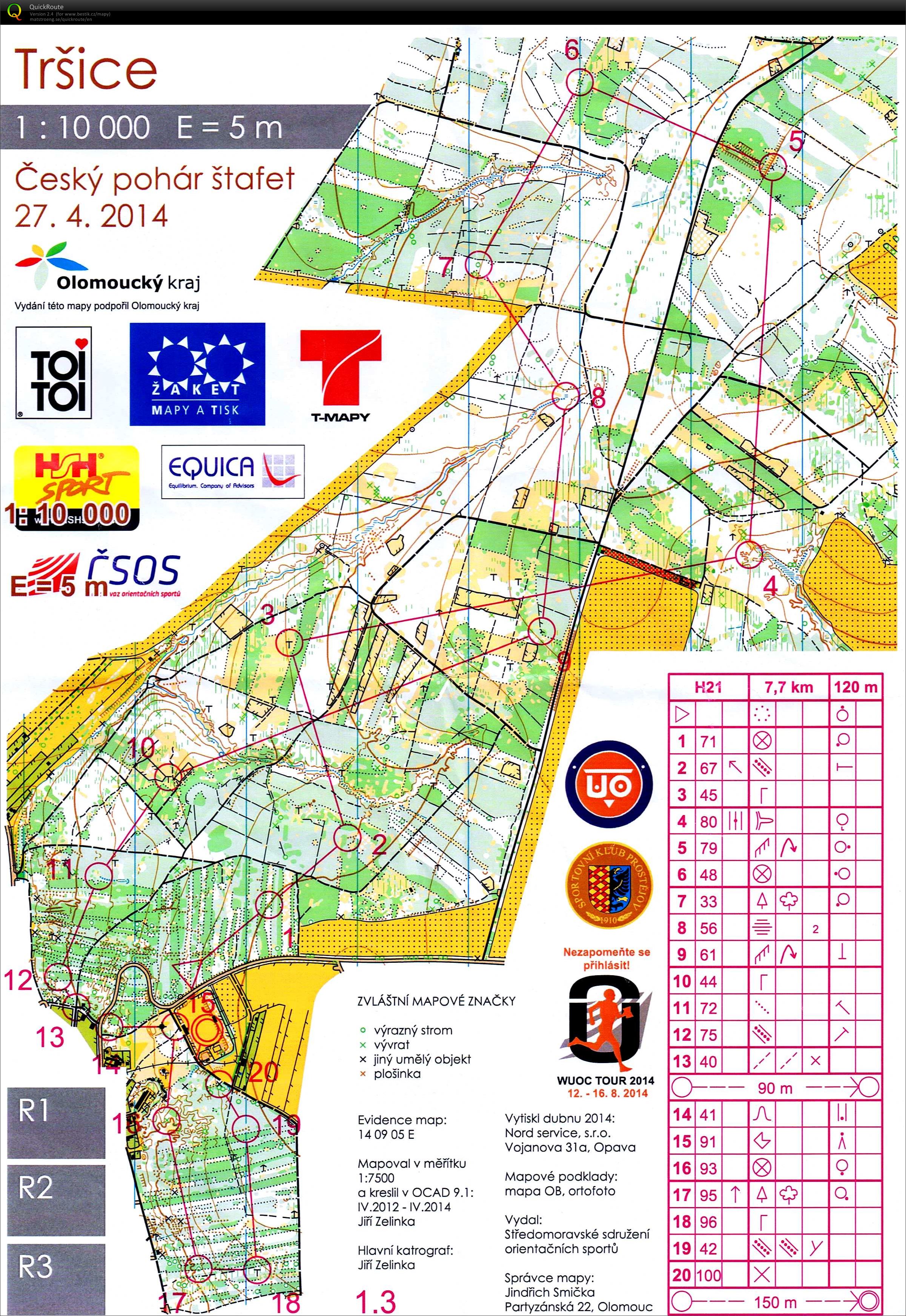 Czech Relay League - race 3 (27/04/2014)