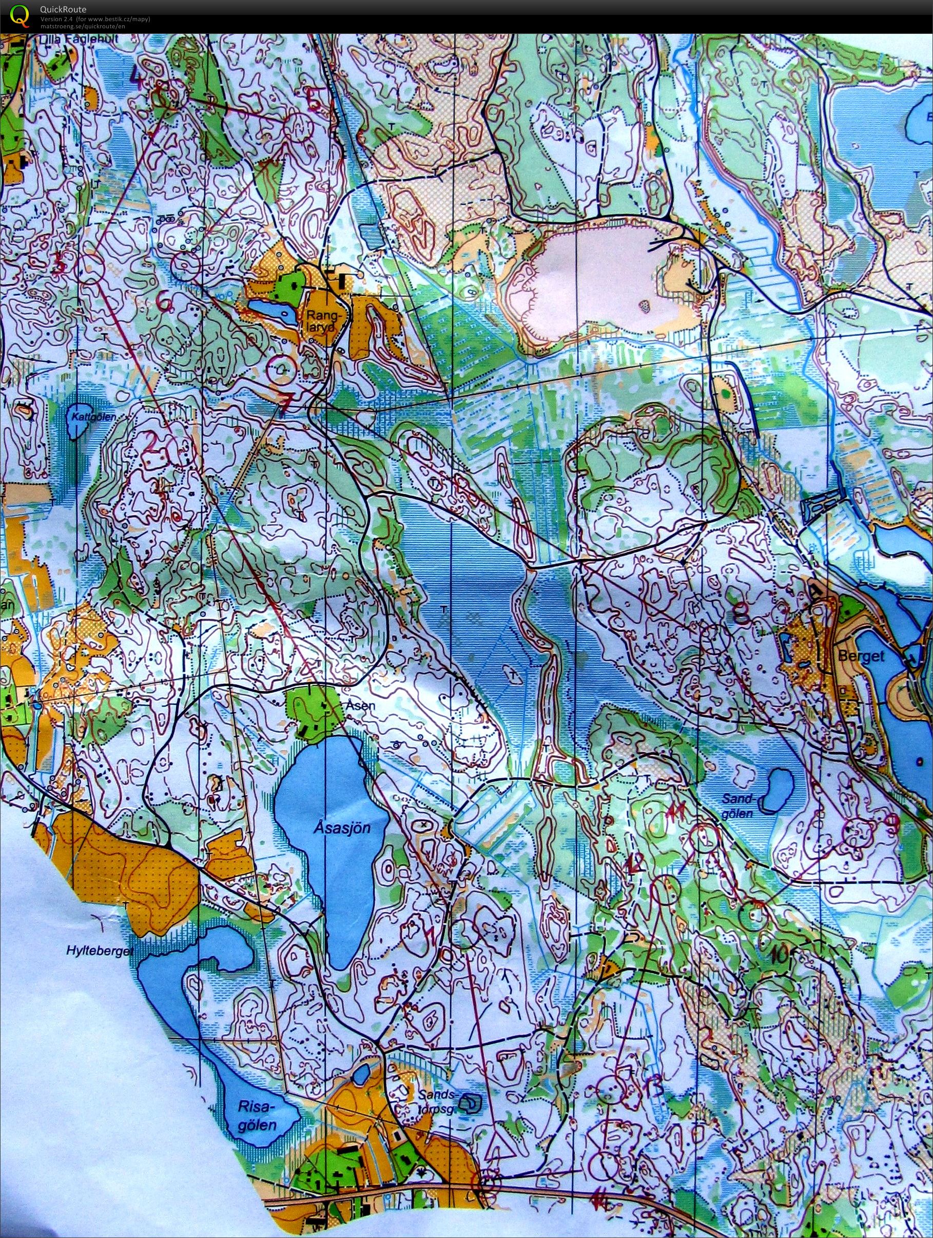 Tiomila Training 1 (2014-05-01)