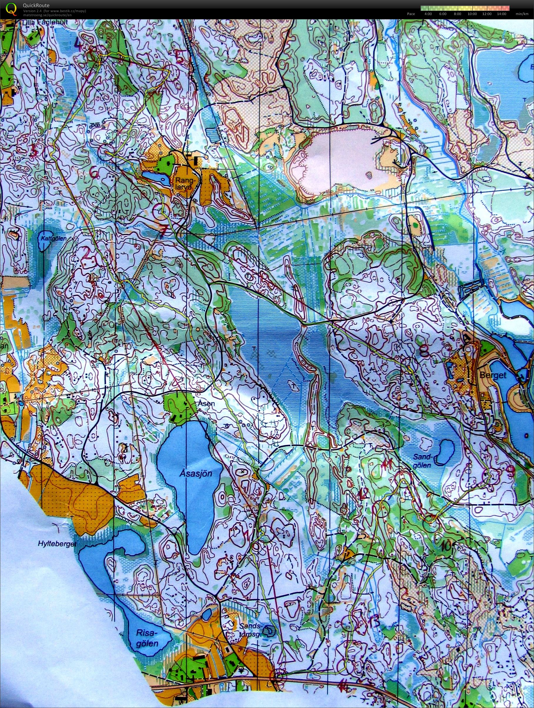 Tiomila Training 1 (2014-05-01)