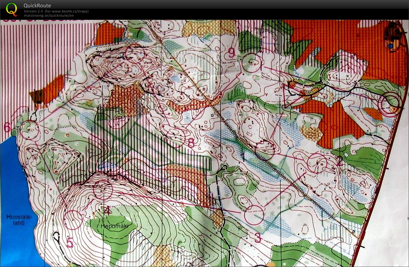 Jukola training (13.06.2014)