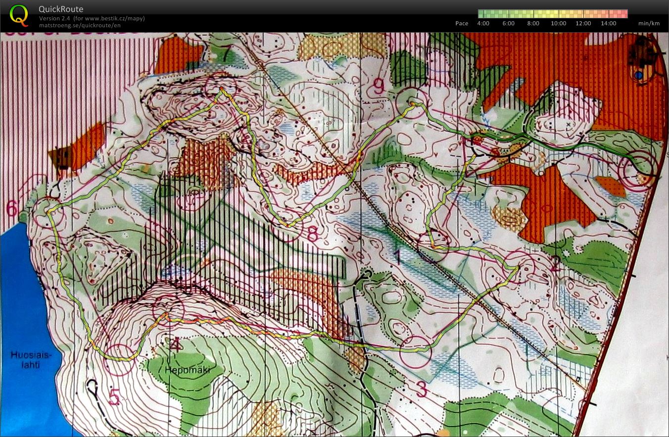 Jukola training (13.06.2014)