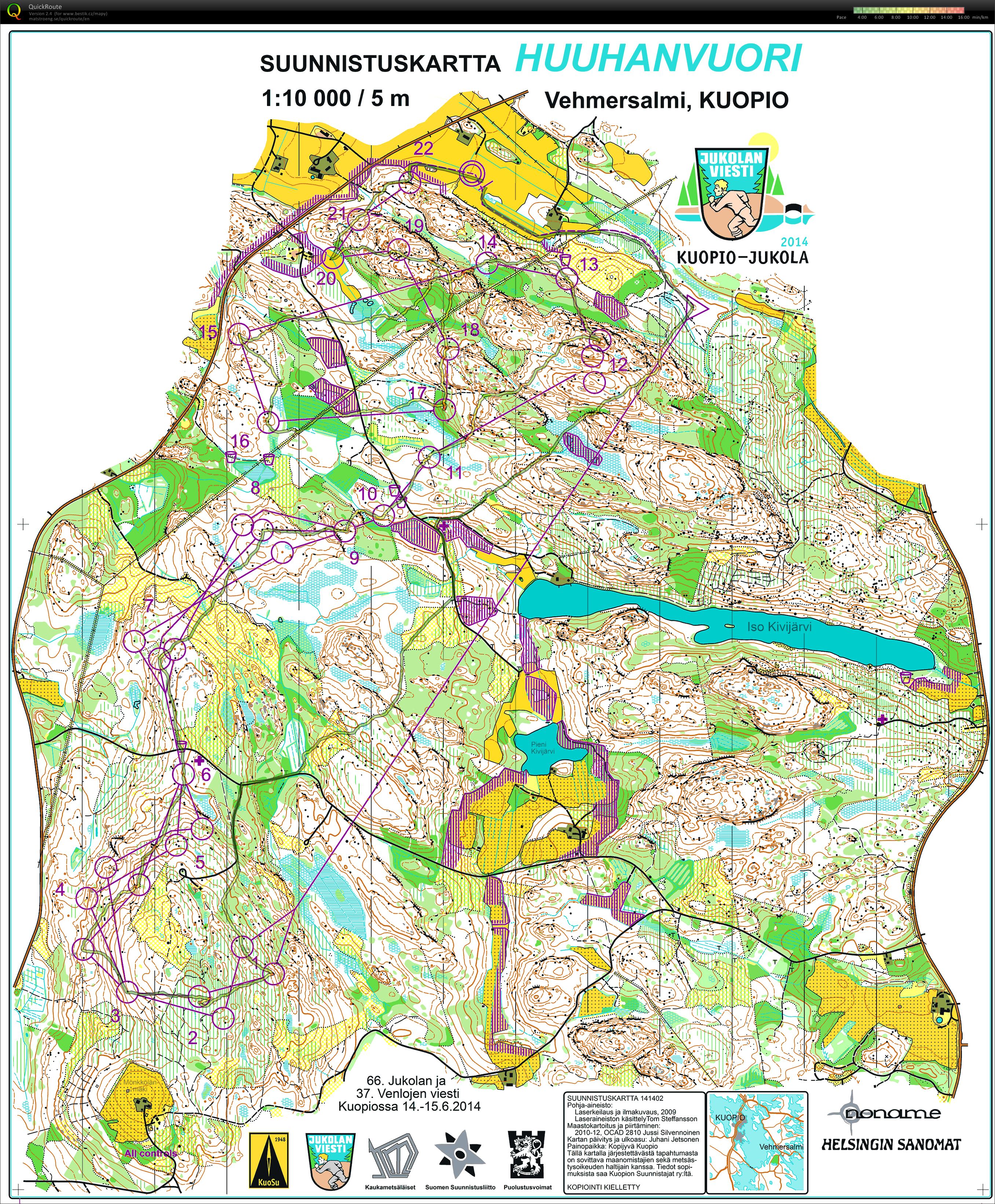Jukola Relay 2014 (14/06/2014)