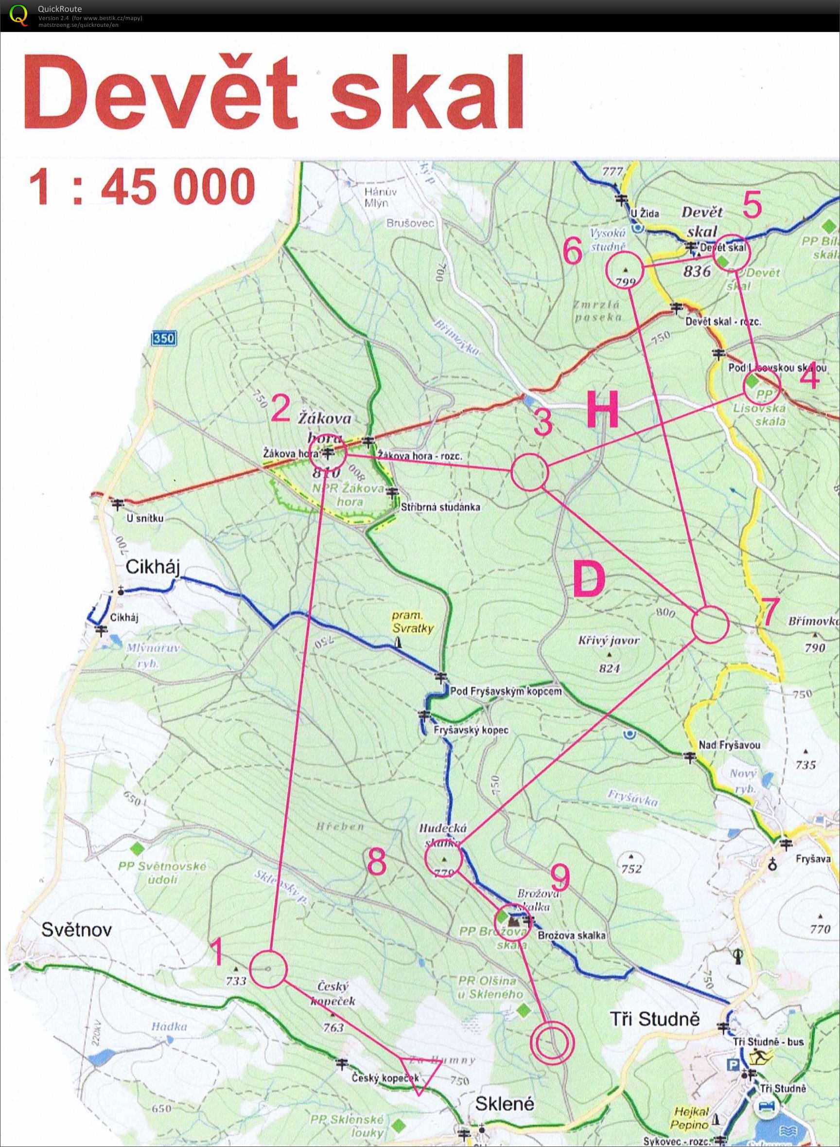 TC Sklenne - running trip (20-12-2014)