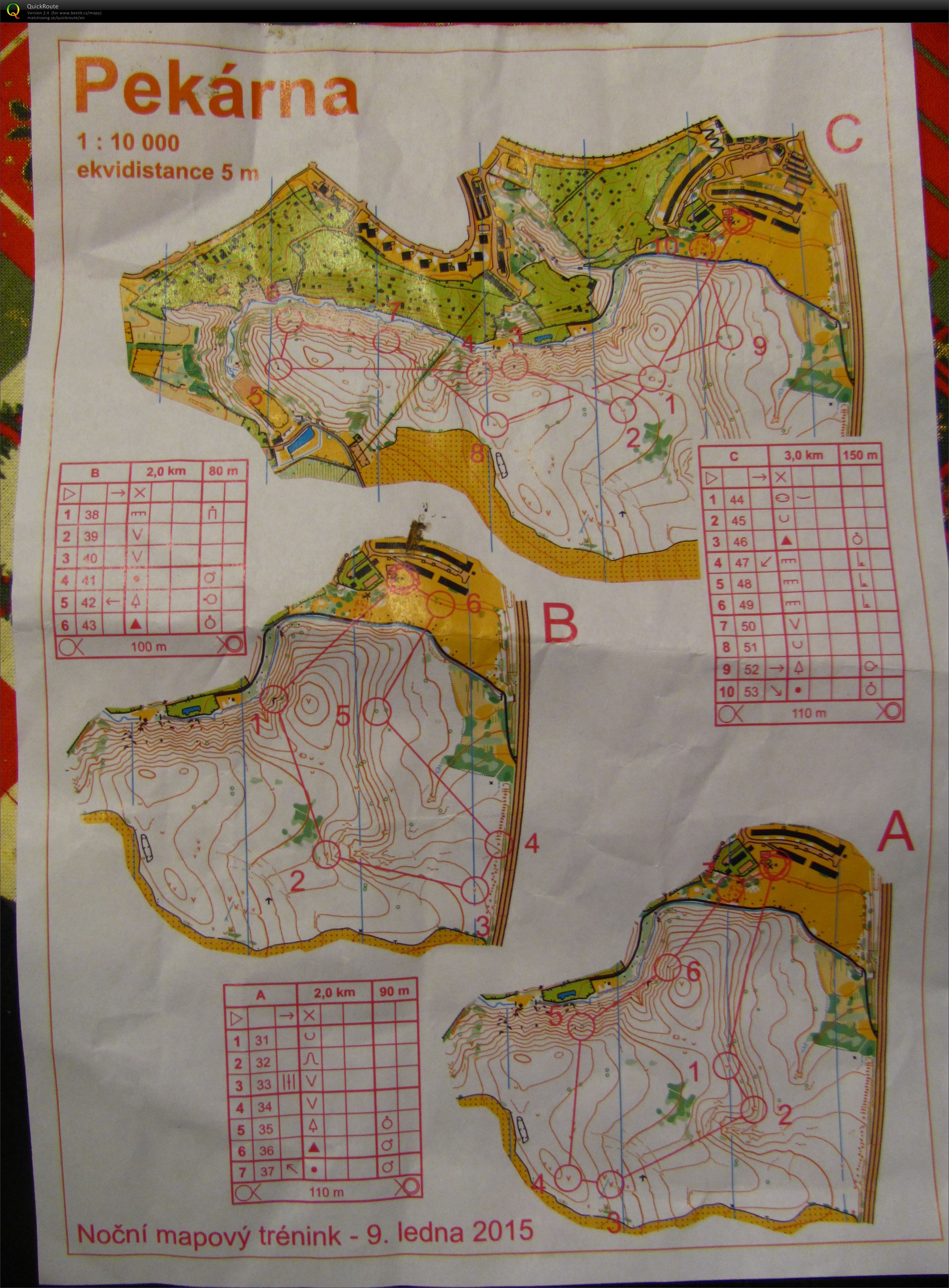 Night training (09-01-2015)