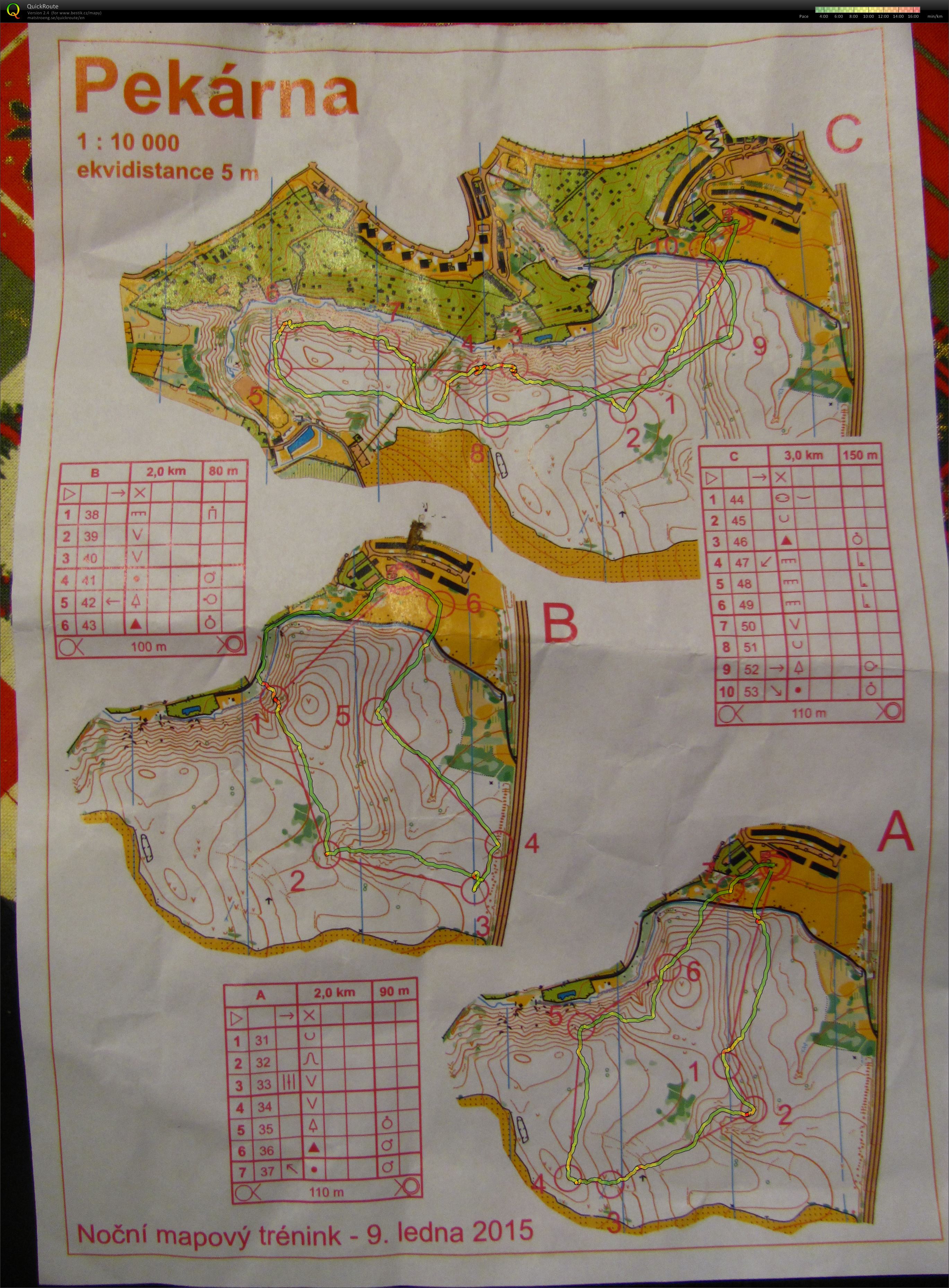 Night training (09-01-2015)