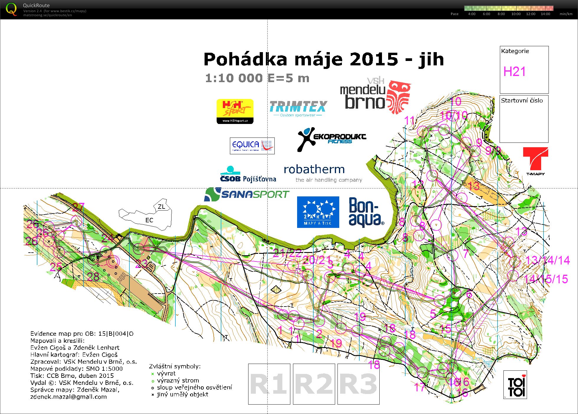 Czech Relay League - race 1 (19/04/2015)