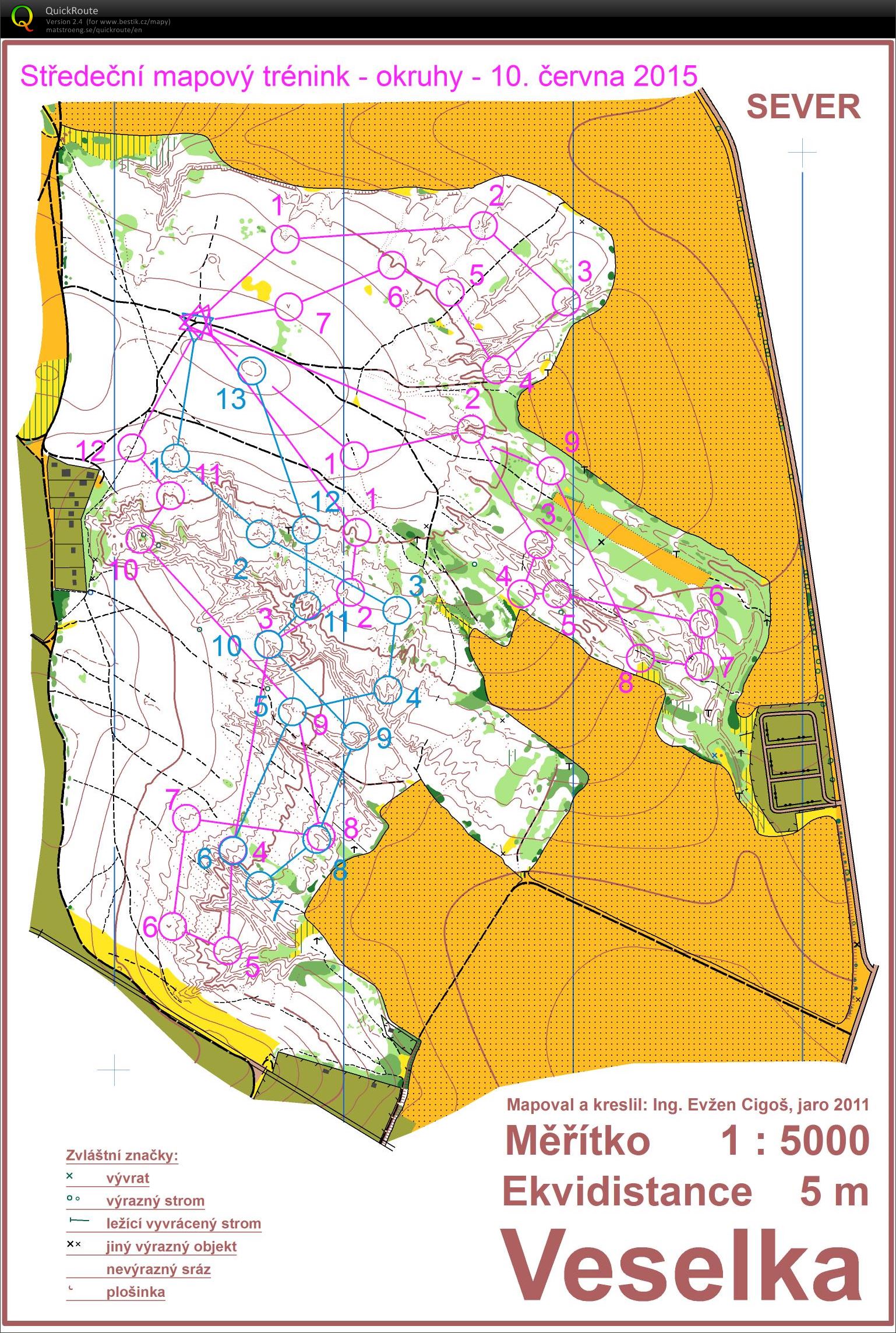 One-man-relay training (10-06-2015)