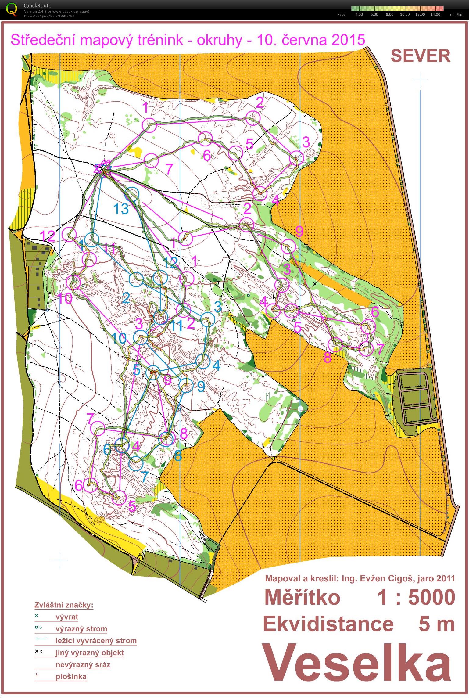 One-man-relay training (10-06-2015)