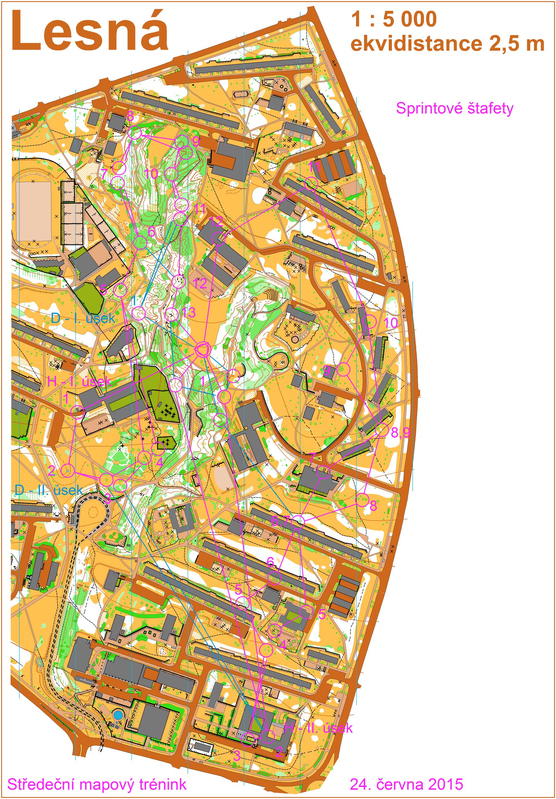 Sprint relay training (2015-06-24)