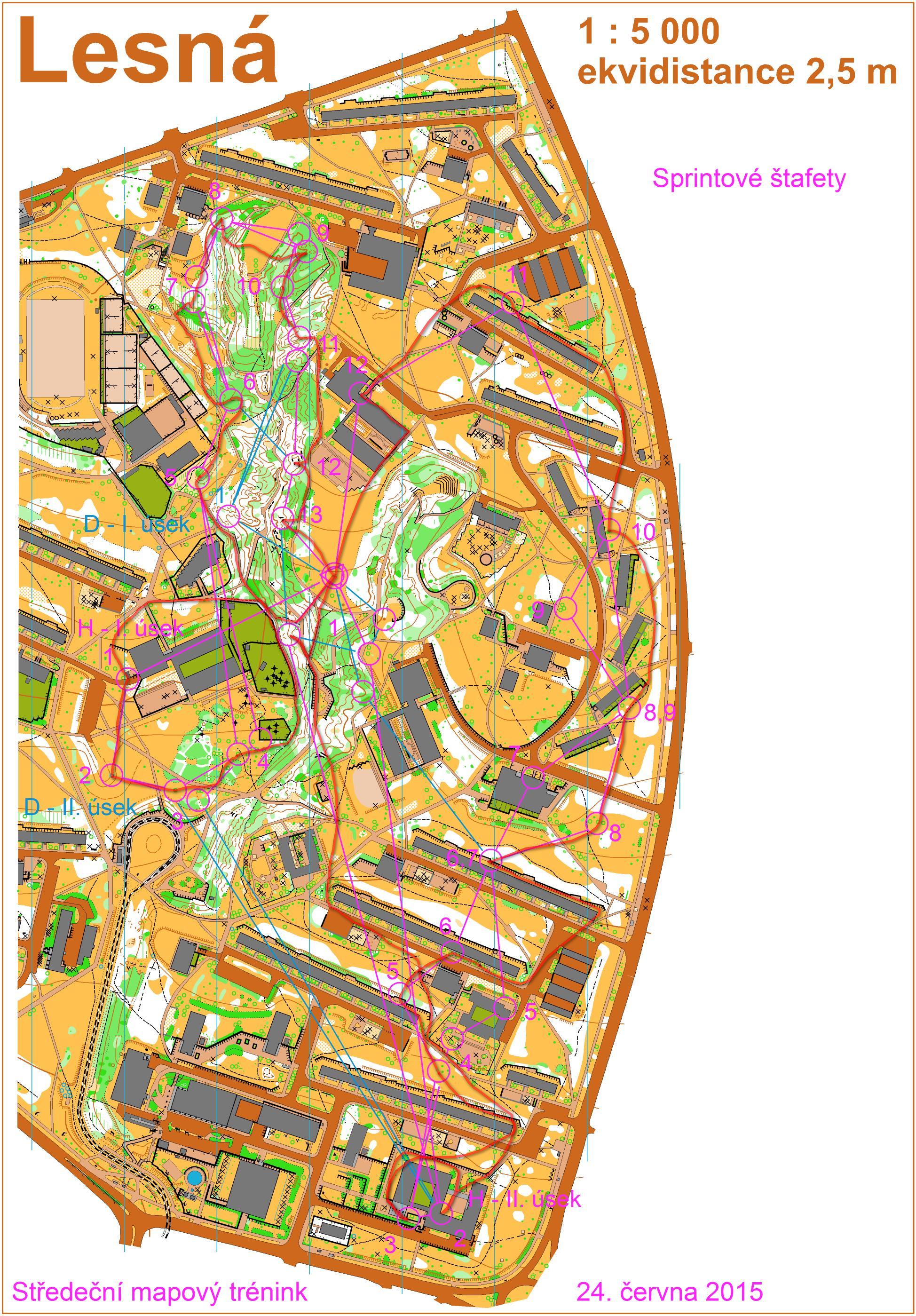 Sprint relay training (2015-06-24)