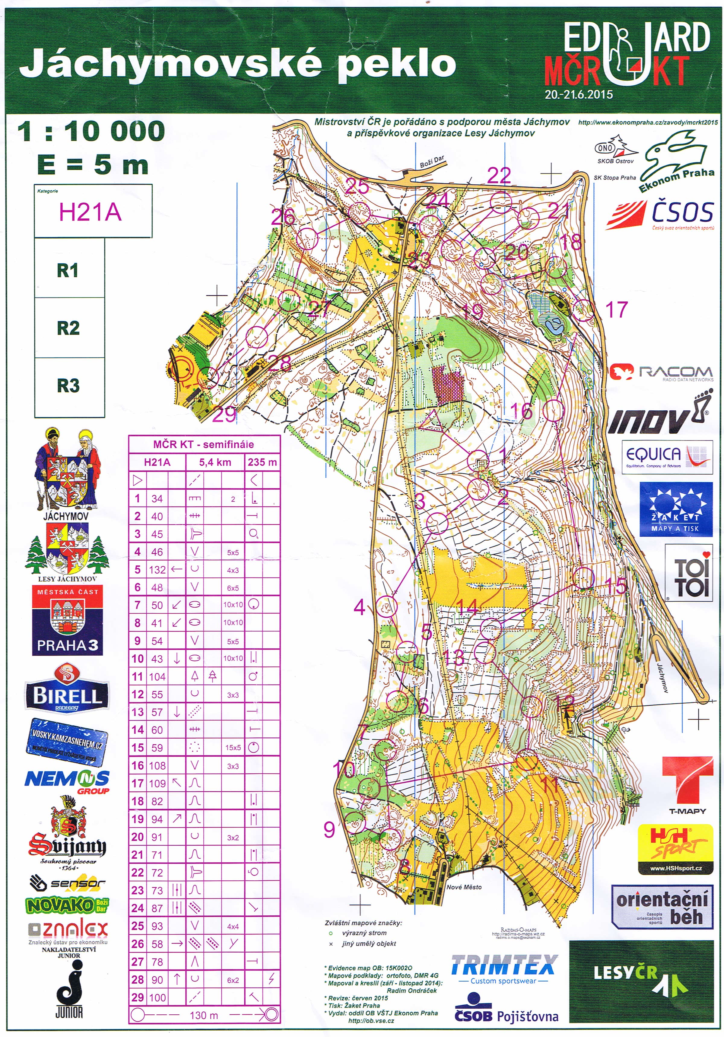 Czech Middle Champs - qualification (20/06/2015)