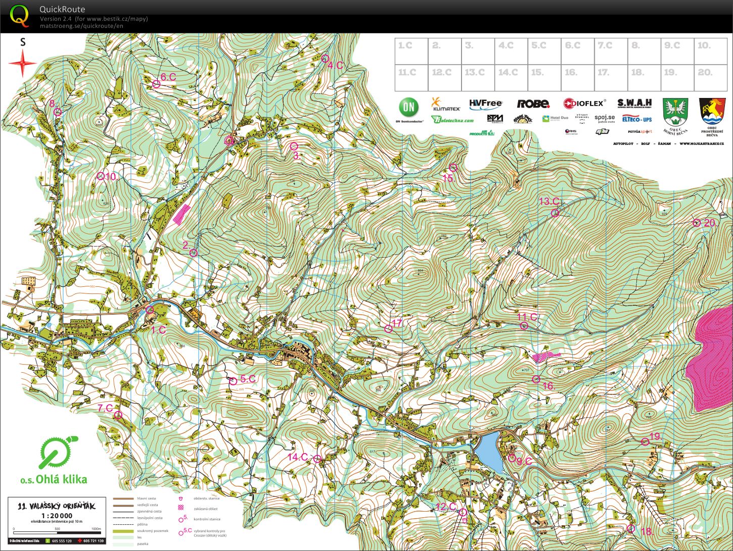 Valassky Orientak (22-08-2015)