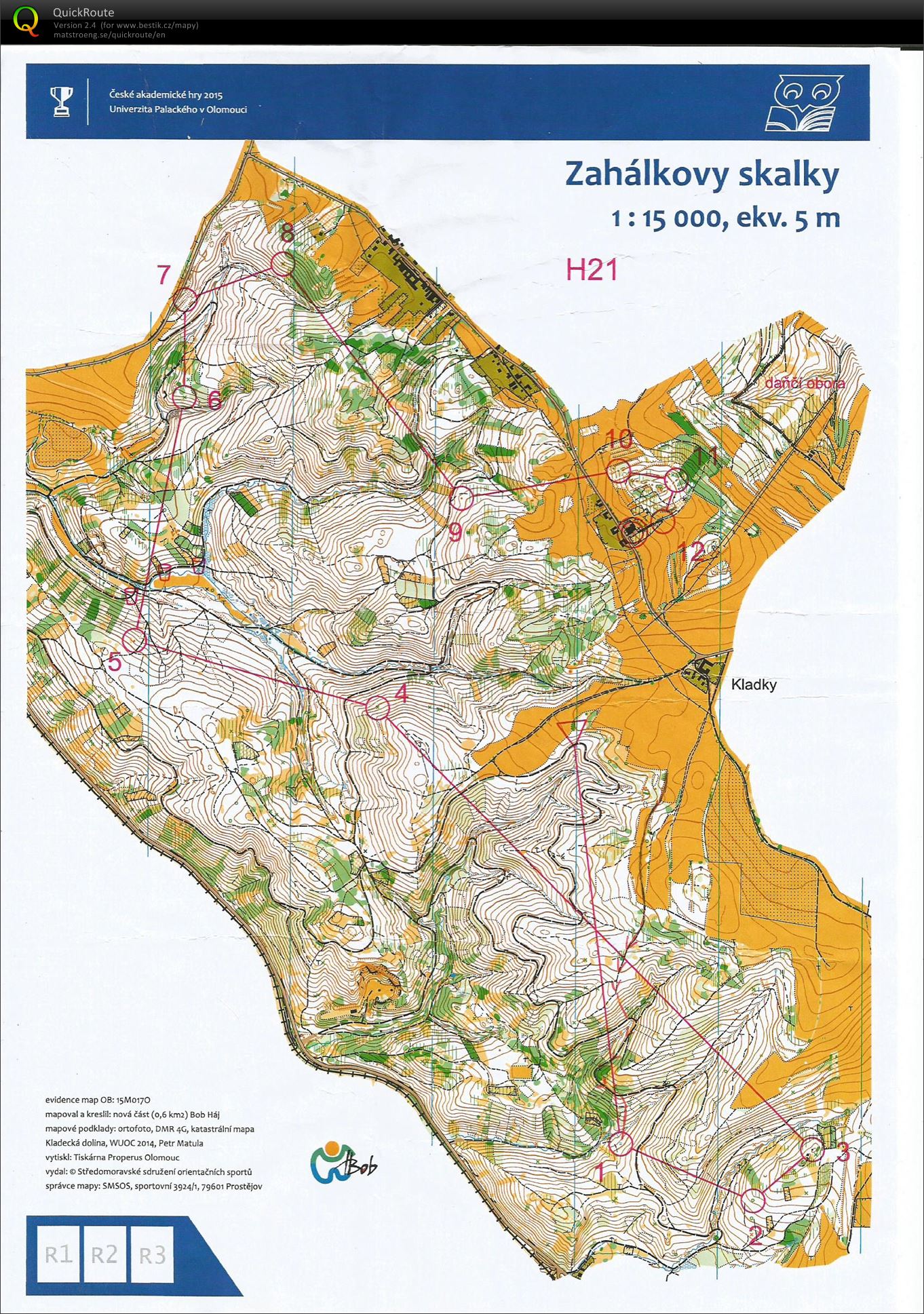 Czech University Champs - long (09/09/2015)