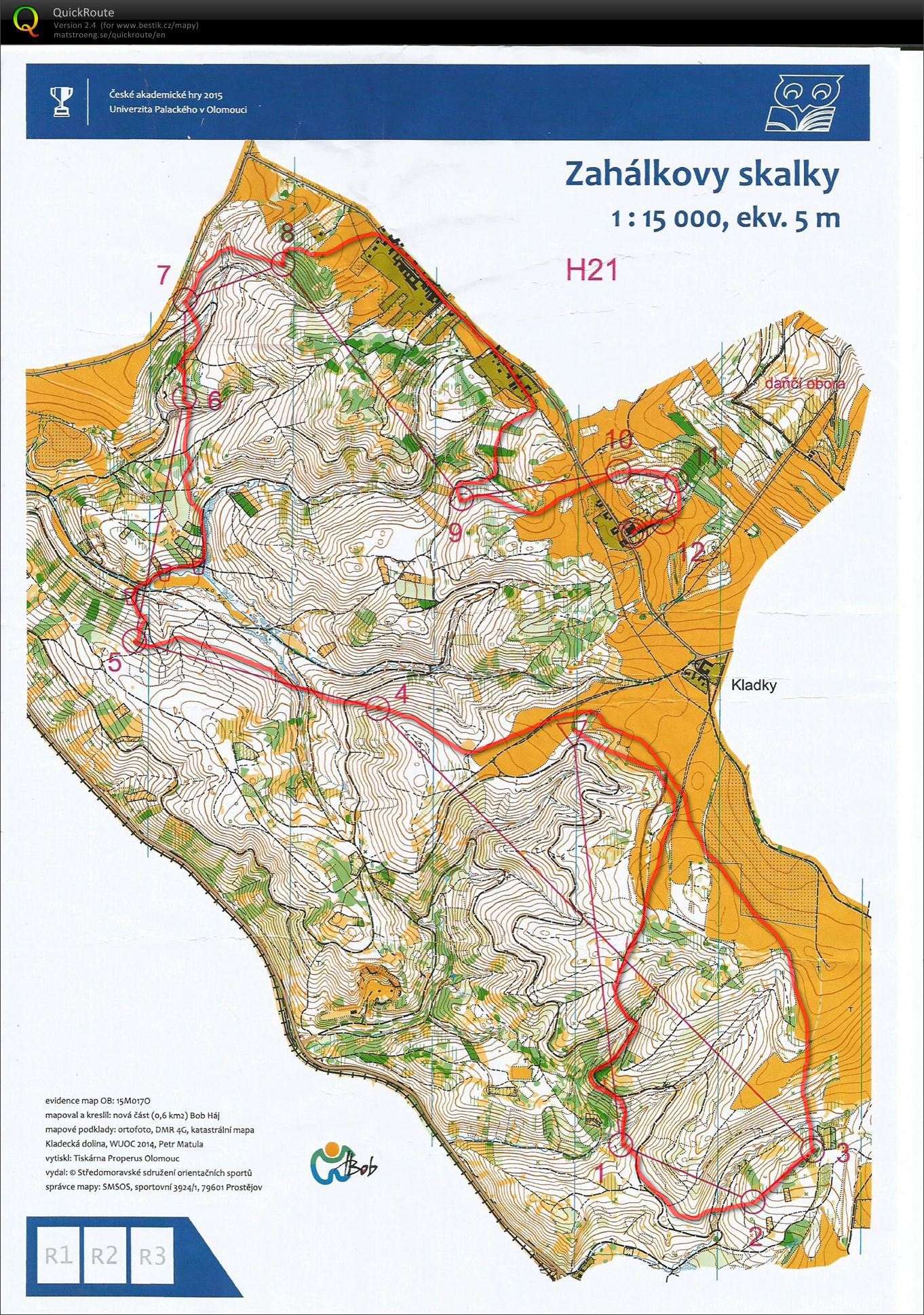 Czech University Champs - long (09/09/2015)