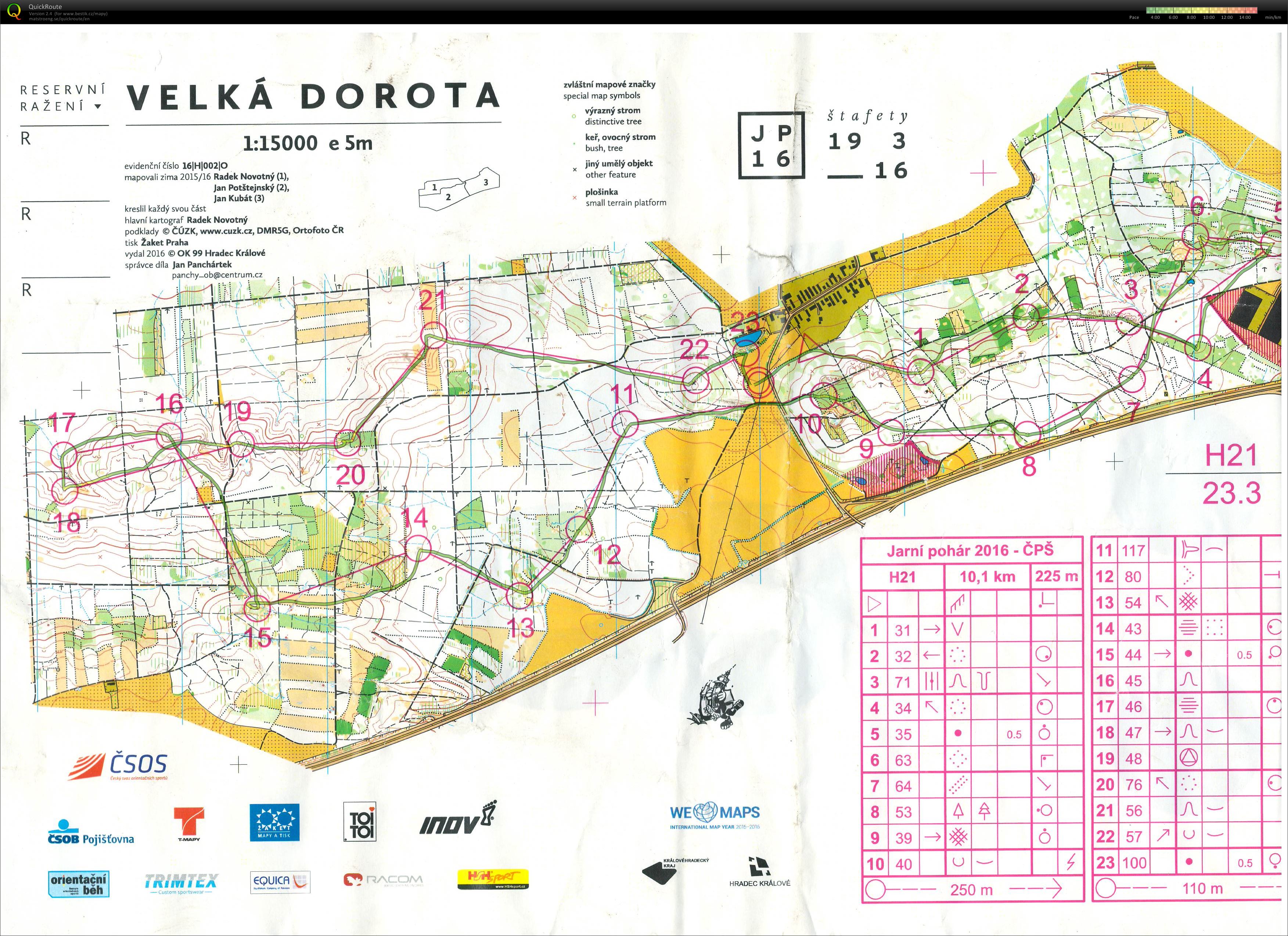 Jarni pohar 2016 - relay (19/03/2016)