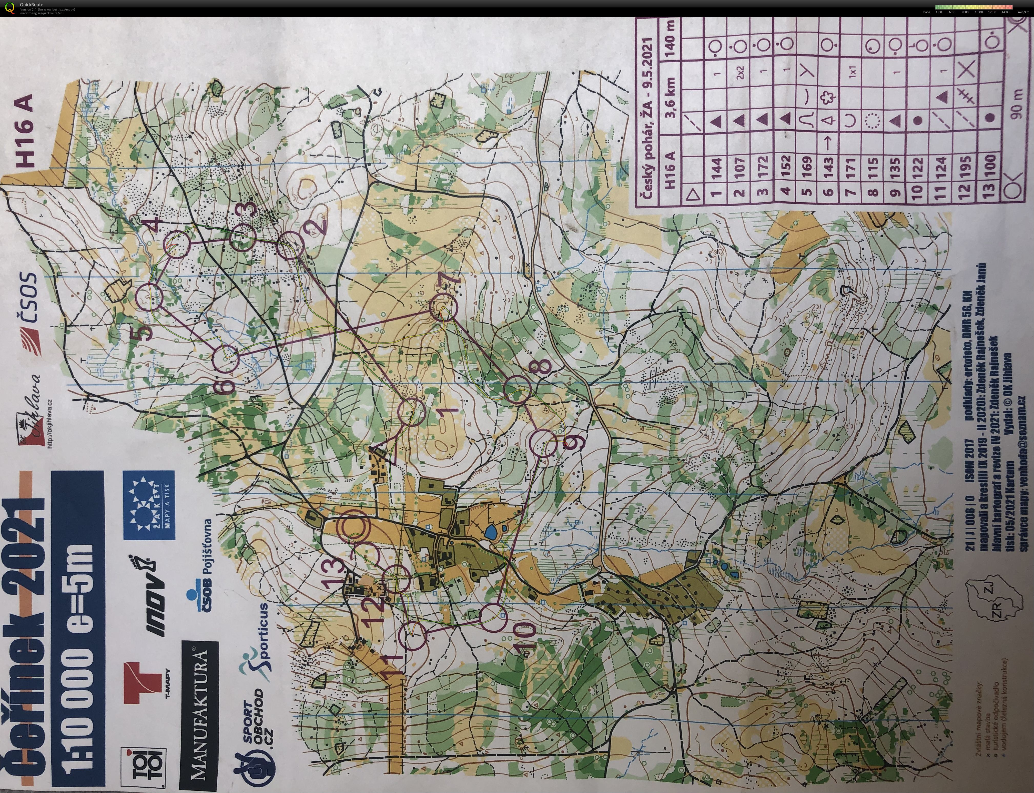 2. Žebříček A (09/05/2021)