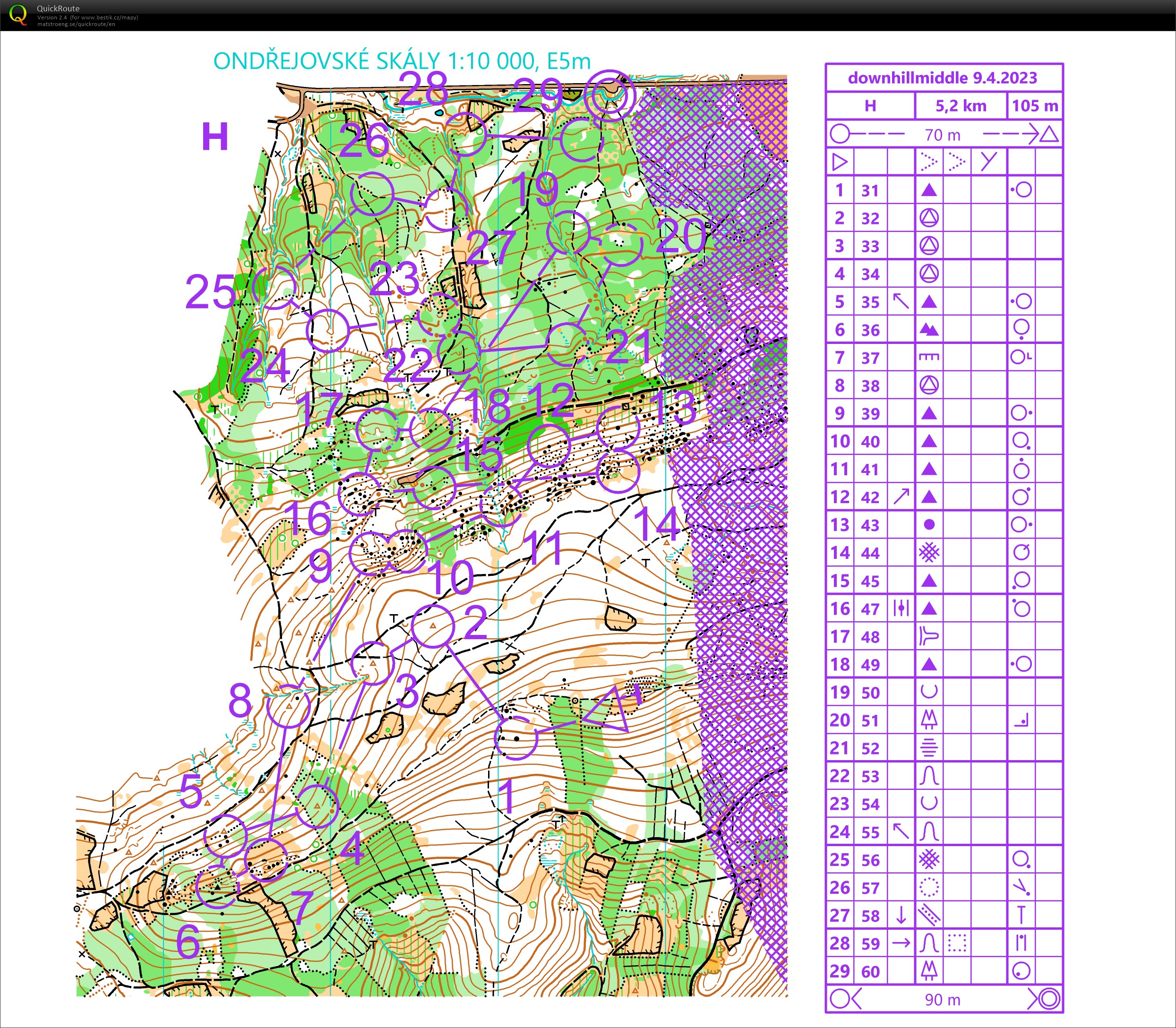 Easter - downhill middle (2023-04-09)