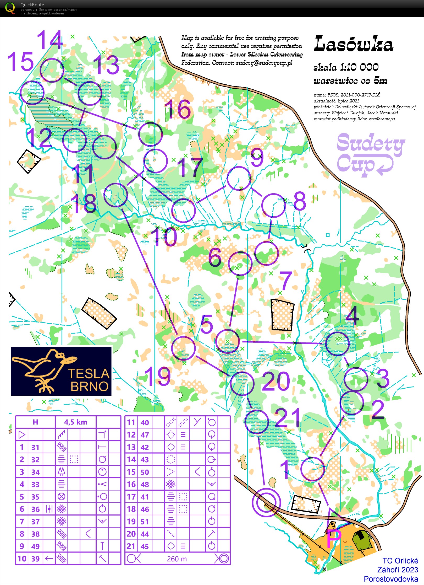 TC Orlické Záhoří / Porosty a voda (2023-05-06)
