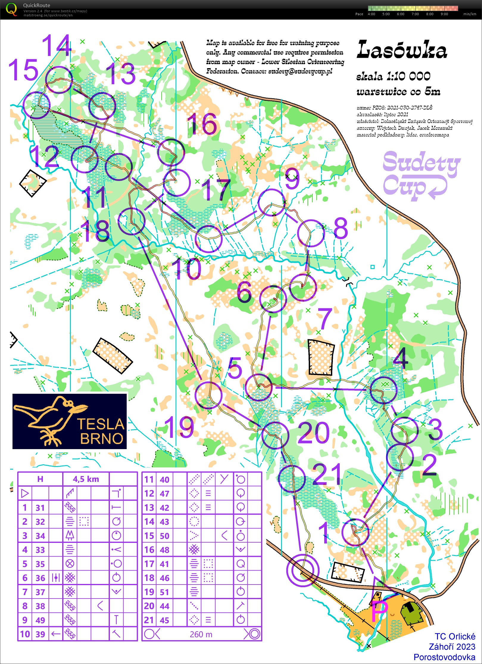 TC Orlické Záhoří / Porosty a voda (2023-05-06)