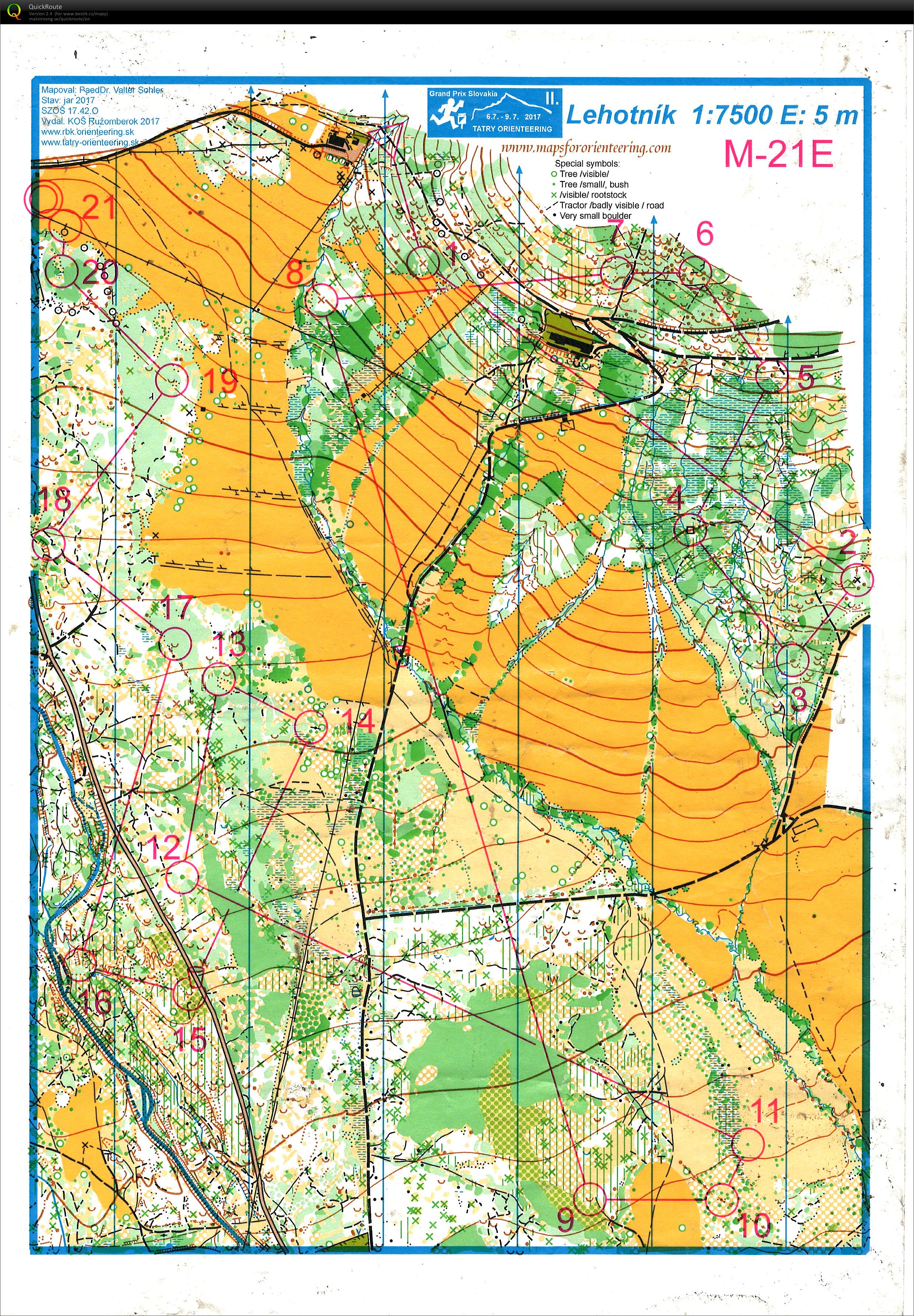 Tatry Orienteering E2 (07/07/2017)