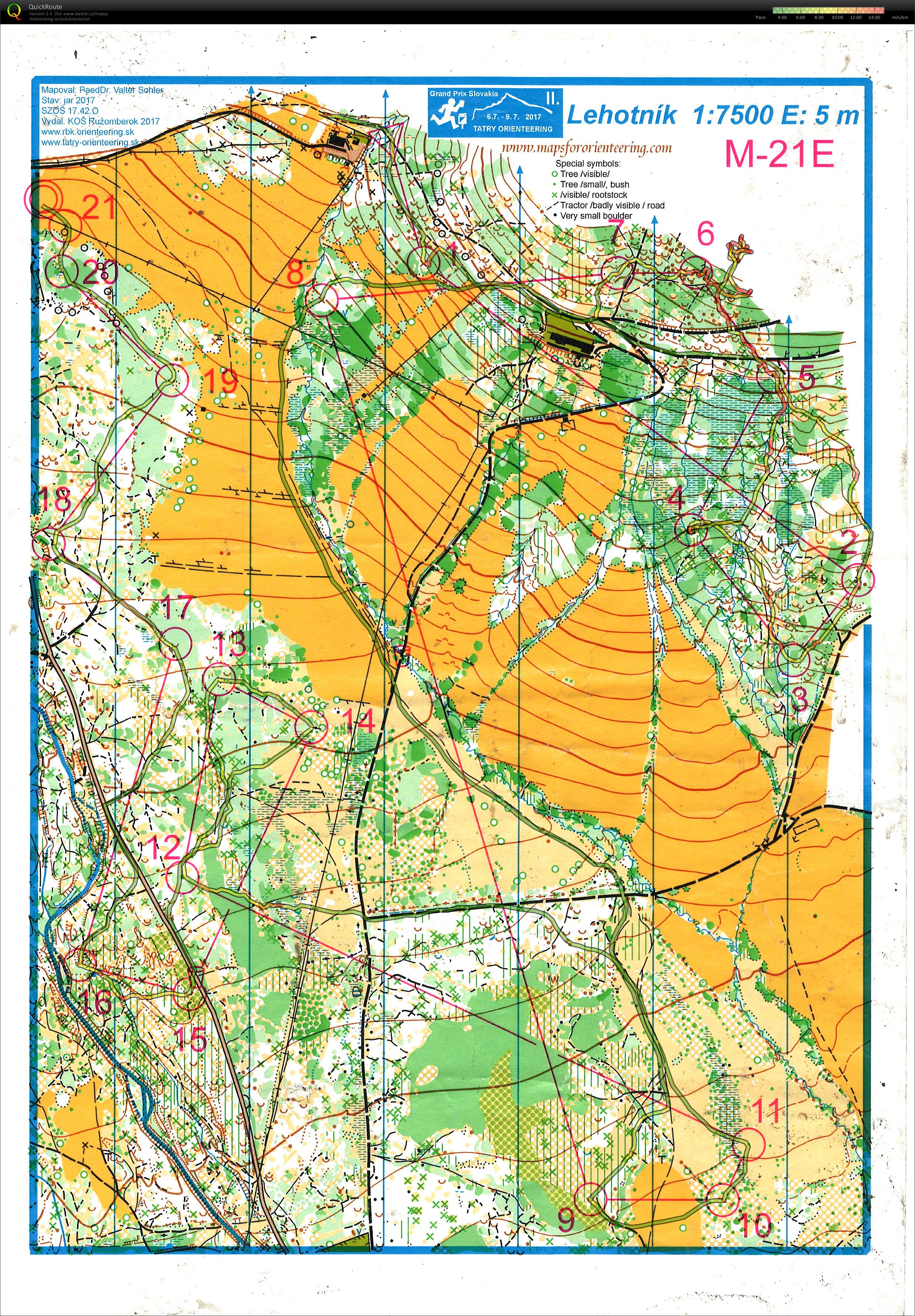 Tatry Orienteering E2 (07/07/2017)