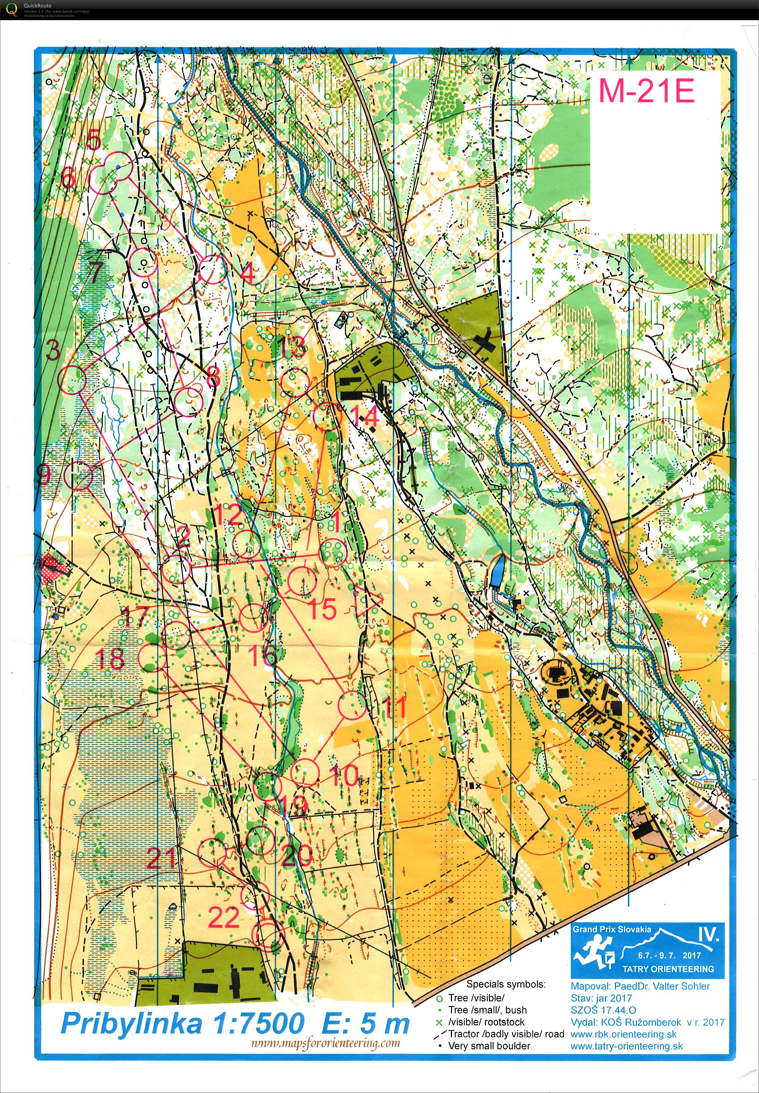 Tatry Orienteering E4 (09/07/2017)